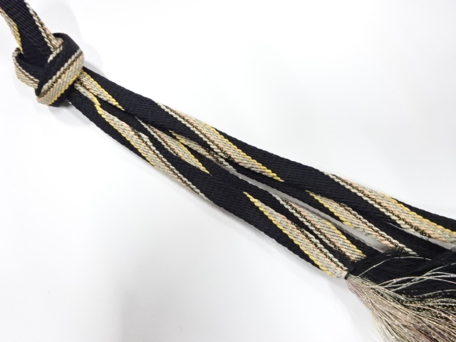 正絹　手組帯締め